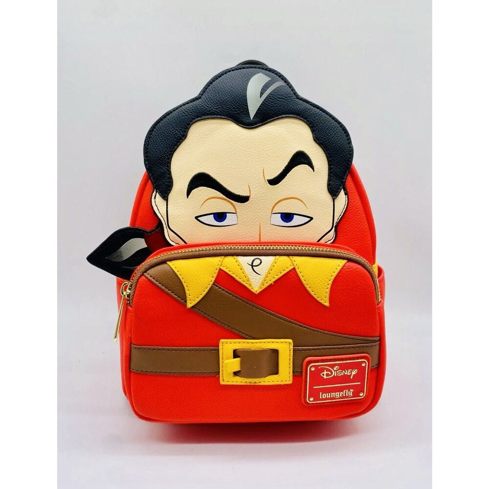 *NEW EXCLUSIVE* Loungefly Exclusive Villain Gaston Cosplay Mini Backpack